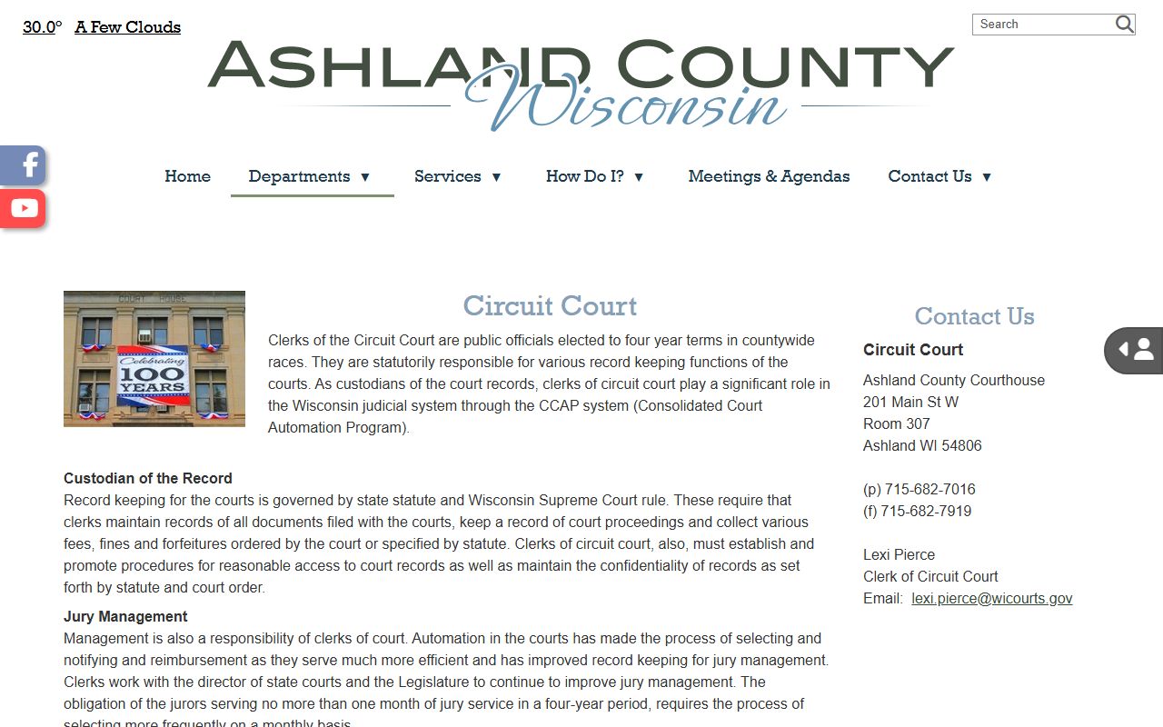 Ashland County Divorce Records Circuit Court