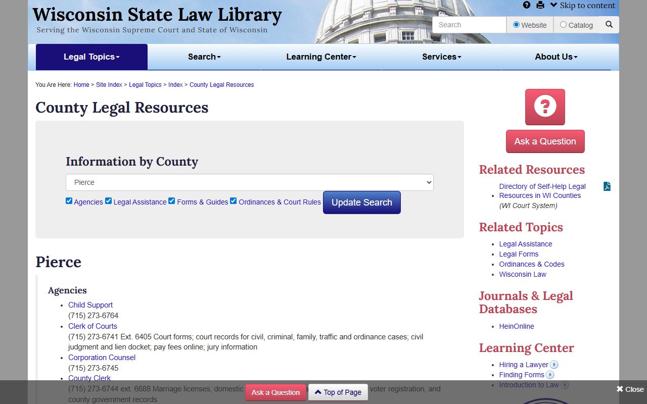 Pierce County Divorce Records legal resources