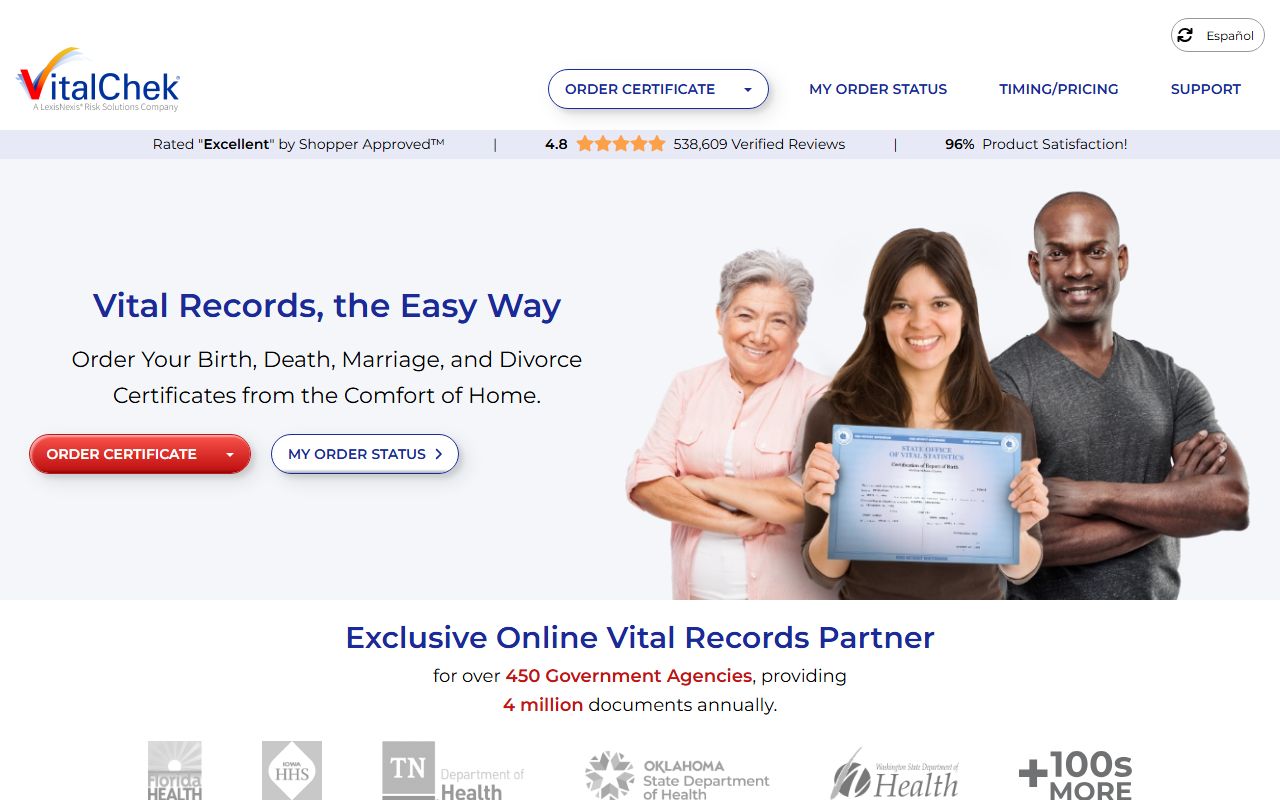 Wisconsin Divorce Records VitalChek online records portal