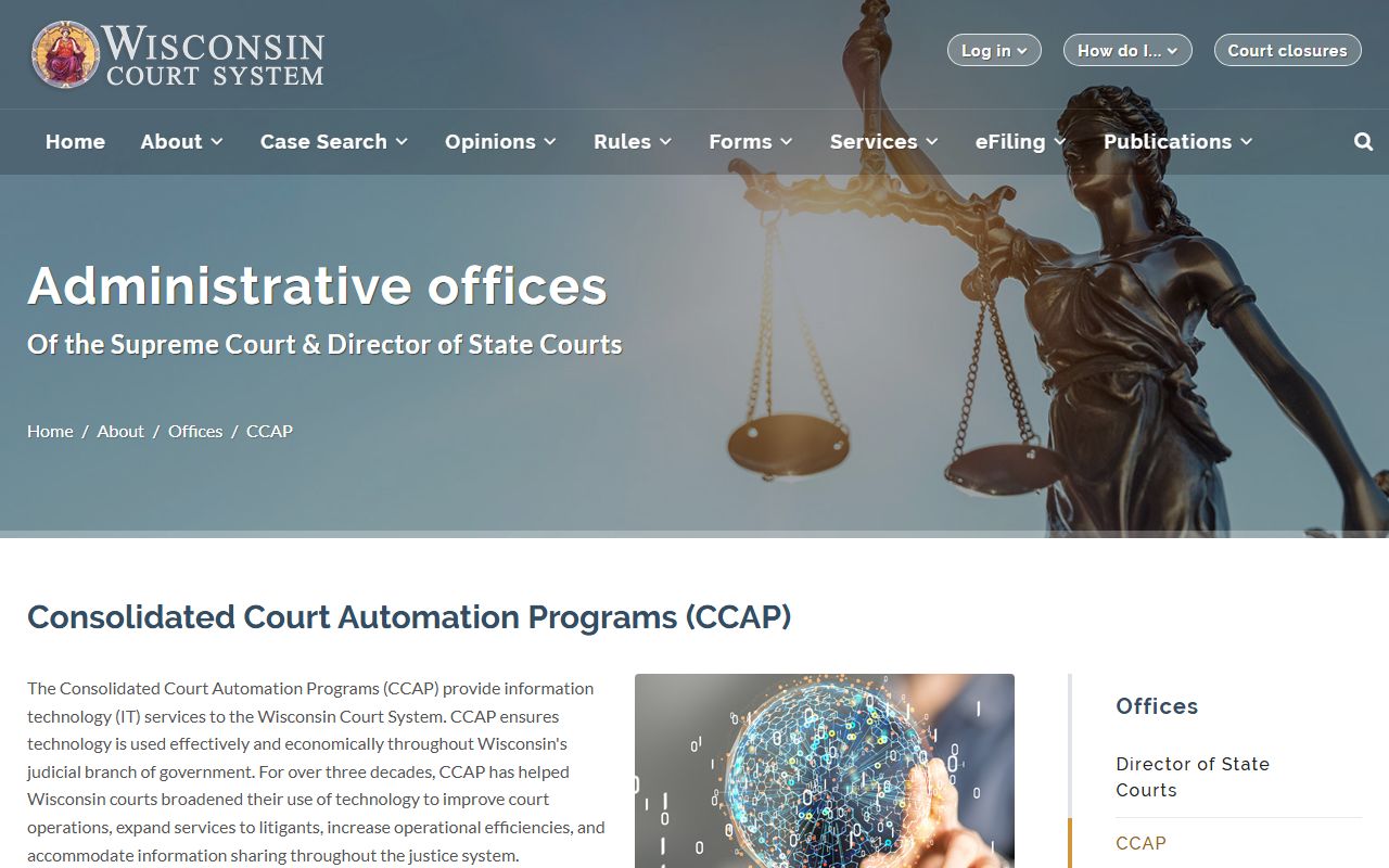 Wisconsin Divorce Records Wisconsin Circuit Court Access CCAP